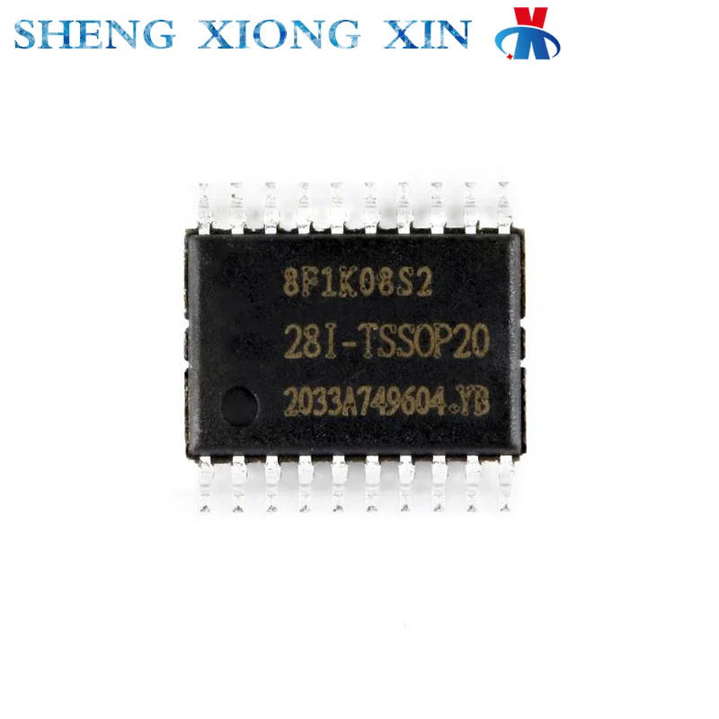 10~20pcs/Veľa STC8F1K08S2-28I-TSSOP20 Zapuzdrenie TSSOP-20 Microcontroller STC8F1K08S2 STC8F1K08S Integrované Obvody0