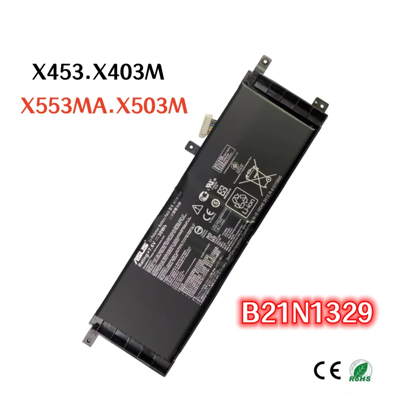 Pre ASUS X453 X403M X553MA X503M B21N1329 notebook Originálne batérie Perfektnú kompatibilitu a bezproblémové používanie0