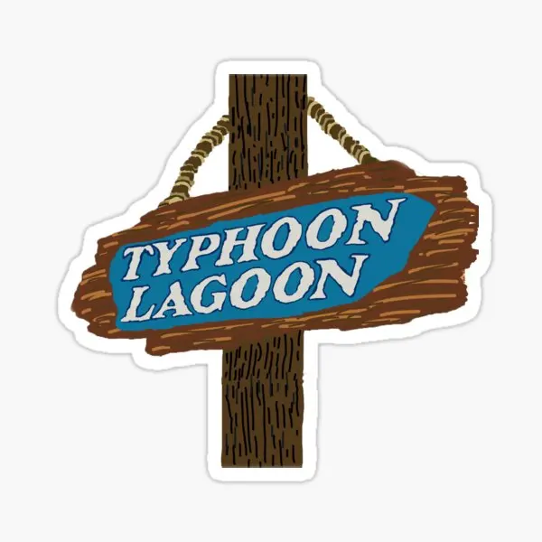 Typhoon Lagoon Prihláste 5 KS Auto Nálepky na Pozadí Dekor Chladnička Anime Izba Domov Motocykel Stenu Notebook Zábavné Okno Nárazníka0