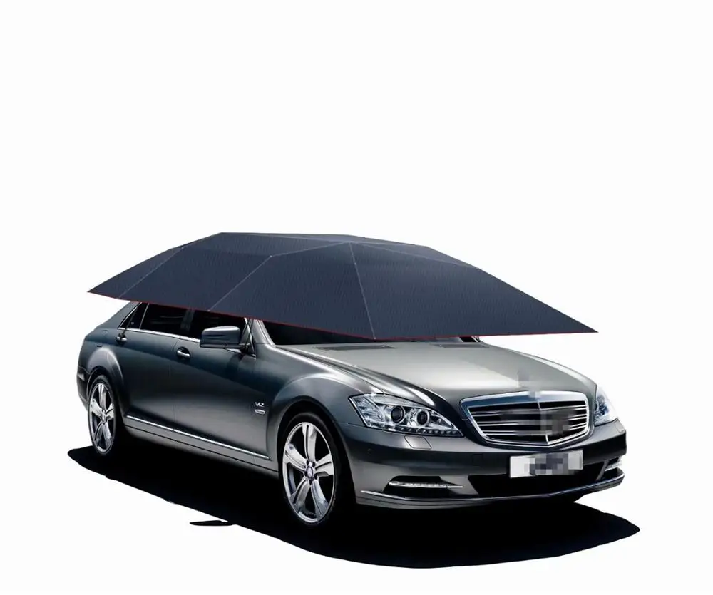Kvalitné auto strechy dáždnik nylon textílie auto dáždnik, slnečník nepremokavé dáždnik0