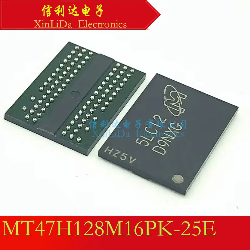 MT47H128M16PK-25E TO:C, Ce Kód D9NXG FBGA84 Pamäťových čipov, Nové a Originálne0