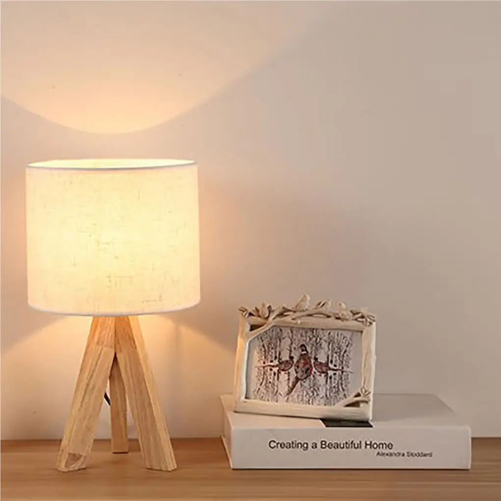 LED Stolové Lampy, Malé Nočné Svetlo Domácnosti pre Spálne, Obývacia Izba Office Home s Tkanina Bielizeň Odtieň Č. 21