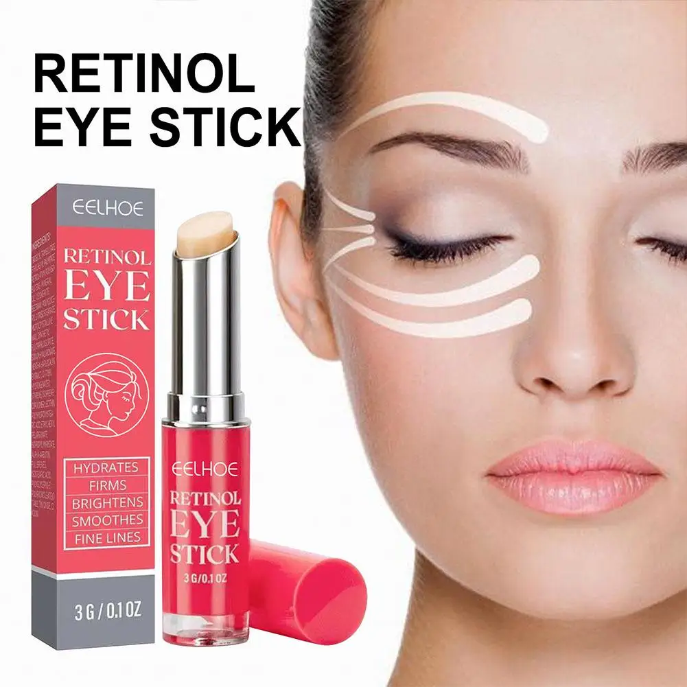4X Retinol Anti-wrinkle Eye Cream Stick Odstrániť Tmavé Kruhy pod očami Vrecia Miznú Jemné Linky Anti Opuchy Bielenie Hydratačná starostlivosť o pleť2