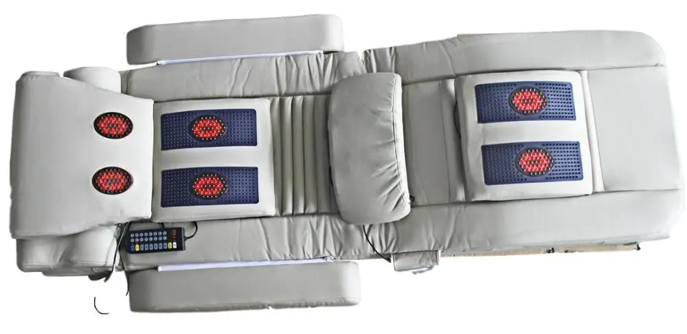 Mäkké Viaceré Funkcie, Zdravé, plné telo, hnetenie Japonsko shiatsu masážna posteľ s ohrevom vibrácií matrac2