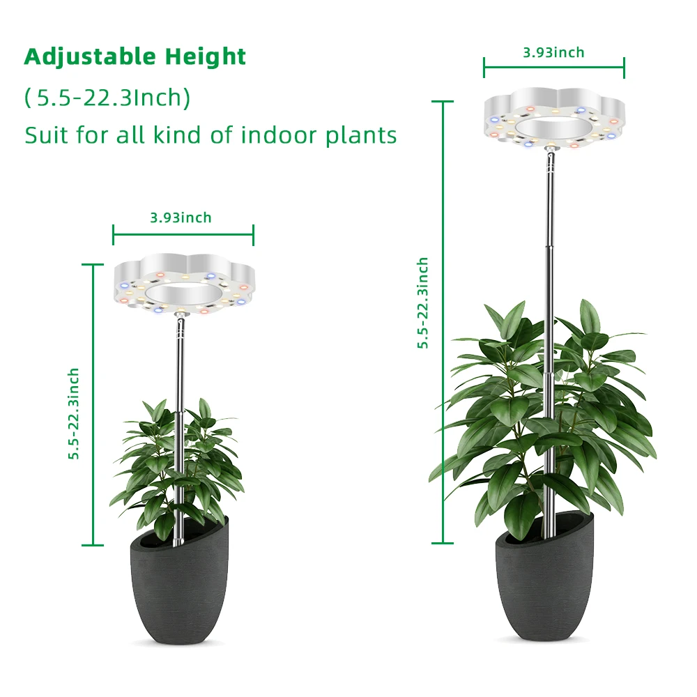 Freetophome 150W LED Rásť Ľahké SM Čip Stmievateľné Phyto Rásť Lampa Pre Izbové Rastliny Rastúce a Kvitnutia3