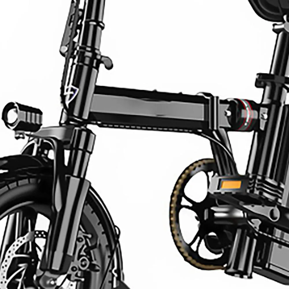 14 InFoldable Elektrický Bicykel Lítiové Batérie, Pomáha Pri Ultra Ľahké Pohodlné Malé A Viac Šok Absorpcie Pre Dospelých4