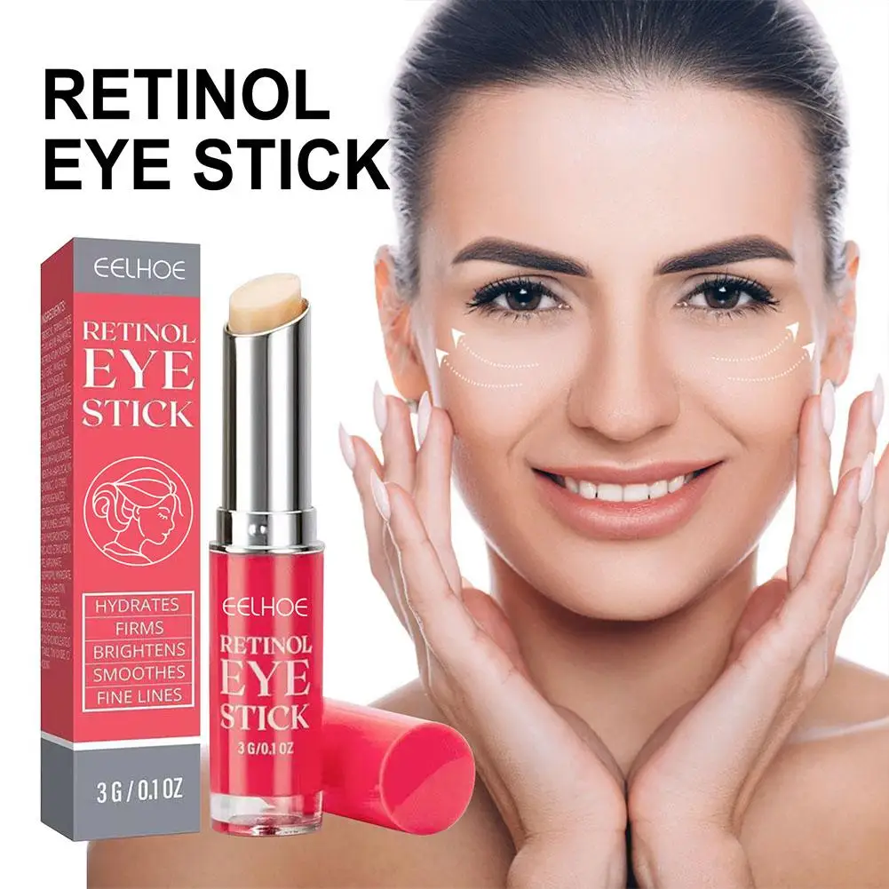 4X Retinol Anti-wrinkle Eye Cream Stick Odstrániť Tmavé Kruhy pod očami Vrecia Miznú Jemné Linky Anti Opuchy Bielenie Hydratačná starostlivosť o pleť5
