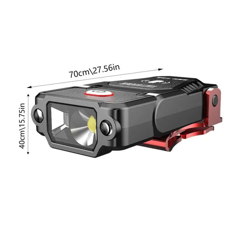 Baterka Klip Nabíjateľná Svetlomet Klip Na 1000 Lumen Svetlomet Klip Na LED Spp Svetlo S Silnú Stabilitu Na Nočnú Jazdu5