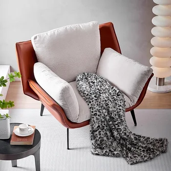 Stravovanie Obývacej Izby Stoličky Jedálenské Moderné Nordic Textílie Spálňa Kresle Luxusné Lenivý Relaxačné Silla De Domov Dekoratívne