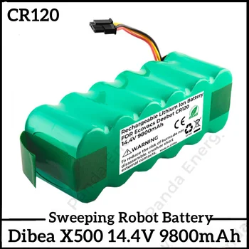 NOVÝ Upgrade 14,4 V 9800mAh Batérie pre Panda x500 Dibea x500 x580 x900 Haier T322 T321 T320 Vysávač CR121 CR540 batérie