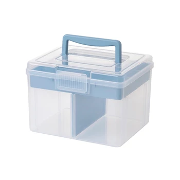 Plastové Skladovacie Krabice s Vekom, Stohovateľné Plastové Skladovacie Škatule Úložné Boxy