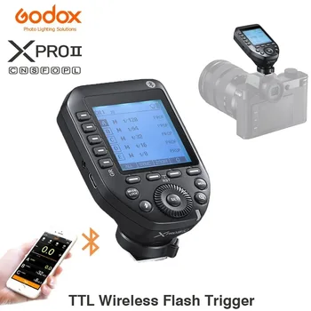 Godox XPROII TTL Flash Trigger XPROII-C XPROII-N XPROII-S XPROII-F 1/8000s HSS LCD Displej pre Canon, Nikon, Sony Fuji Fotoaparát Leica