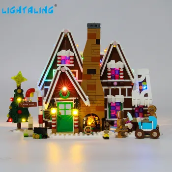 Lightaling Led Svetla Kit pre 10267 Gingerbread House Stavebné Bloky Nastavenie (NIE Zahŕňajú Modelu) Tehly Hračky pre Deti,