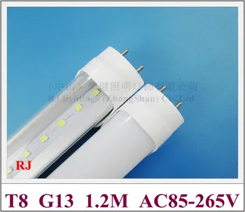 LED trubice svetla lampy žiarivka LED žiarovka rúry SMD 2835 96led 25lm/led T8 G13 1200mm 120 cm 1,2 m 2000-2400lm 20W AC85-265V