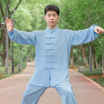 Kun Master Tai Chi Oblečenie Wushu Oblečenie Bojové Umenie Jednotné Kung Fu Šaty Unisex Žien A Mužov Multicolor 2023 Nový Štýl