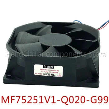 Originálne 100% pracujúcich MF75251V1-Q020-G99 Projektor chladiaci ventilátor 7525 75*75*25 mm 12V 3.60 W
