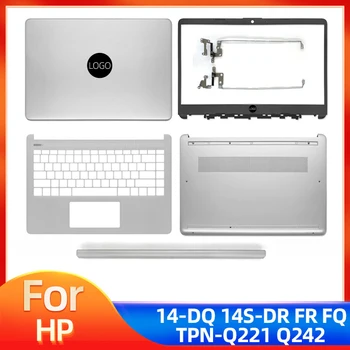 Nové Pre HP 14-DQ 14-DR 14S-DR 14S-FR 14S-FQ TPN-Q221 LCD Zadný Kryt Predného Panelu opierka Dlaní Spodnej Prípade Závesy Hornej Dolnej Kryt
