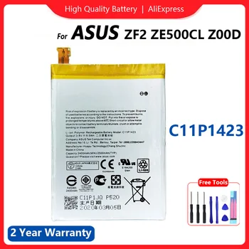 Pôvodný C11P1423 2500mAh Náhradné Batérie Pre ASUS ZenFone 2 ZE500CL Z00D Kvalitné Nabíjacie Mobilného Telefónu, Batérie