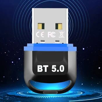 USB Bluetooth 5.3 5.0 Dongle Adaptér pre PC Prenosný Reproduktor Bezdrôtovej Myši, Klávesnice Bezdrôtový Reproduktor Audio Prijímač, Vysielač