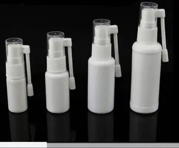 50pcs/veľa Hmly nosový Sprej Naplniteľné Fľaše Na Lekárske Balenie Sprej Fľaše Prázdne Plastové Nosový Sprej Fľaše Čerpadla Postrekovač