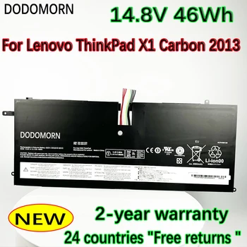 DODOMORN Nové 45N1070 45N1071 Notebook Batéria Pre Lenovo ThinkPad X1 Carbon 2013 3444 3448 3460 Série 14,8 V V 3.11 Ah 46Wh