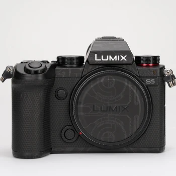 Pre Panasonic S5 Fotoaparát Film LUMIX S5 Ochrana Tela Nálepky Uhlíkových Vlákien Kamufláž Matný 3M