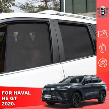 Pre Haval H6S H6 GT Coupe 2020-2023 Auto Slnečník Štít Magnetické Zadnej Strane Dieťa Okno slnečník Clonu Predné Sklo Opony