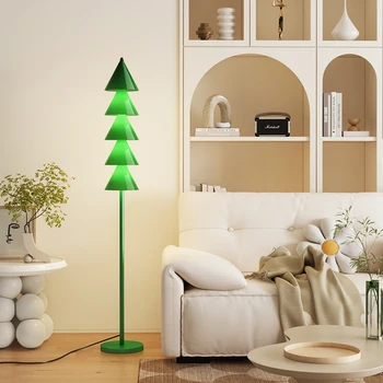 Nordic Vianočný Stromček Poschodí Lampa Moderného Jednoduché a Inovatívny Dizajn Luminarie pre Obývacia Izba, Spálňa Štúdia Posteli Dekor Svetlo