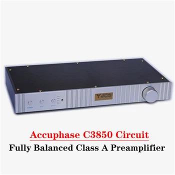 Accuphase C3850 Plne Vyvážená Triedy A, Predzosilňovač Nízke Skreslenie Podporuje Jediný, ktorý sa Skončil Vyvážený XLR Vstup a Výstup, Audio
