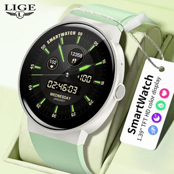 LIGE 2023 Smart Hodinky Bluetooth Hovor Fitness Šport Tracker Smartwatch pre Android a iOS Muži Ženy Náramkové Hodinky Doprava Zadarmo