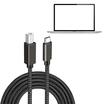 Typ-C Na USB2.0 B kábla k Tlačiarni za Kábel 1,5 m Typ-C, USB 2.0 B kábla k Tlačiarni za Kábel 1,5 m USB C Kábel Kompatibilný Pre Notebook, Fotoaparát Pevný Disk
