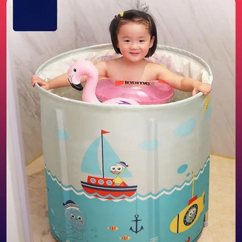 Baby Plávanie Segmentu Domácnosti Skladacia Detská Zahusťovanie Tepelná Izolácia pre Deti a Deti Vaňa
