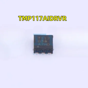 10 KS / VEĽA TMP117AIDRVR TMP117 vysoko precízny digitálny snímač teploty IC čip QFN 6 sieťotlač T117