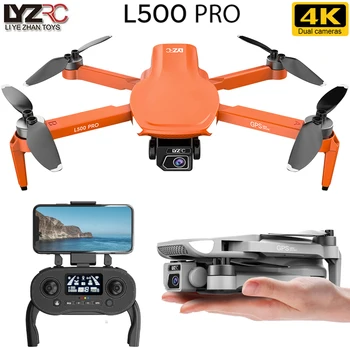 LYZRC L500 PRO MINI Drone 4K Profesional Ultra Jasný-Duálne Kamery, GPS 5G WIFI FPV 1,2 KM Striedavé RC Quadcopter Vrtuľník Hračky