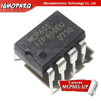 5 ks MCP601-I/P MCP601 DIP offen používanie notebooku s 100% nový, originálny