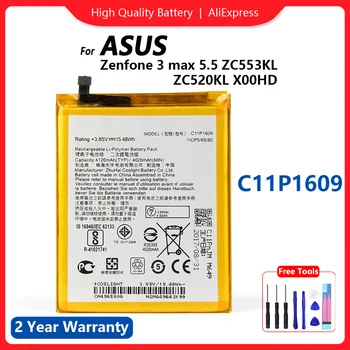 Pôvodné C11P1609 4120mAh Batéria Pre ASUS Zenfone 3 max 5.5