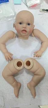 SANDIE Lottie3D Kože 24 inch Reborn Baby Doll Skutočné Fotografie S handričkou telo DIY Časť Bábiky Pre Deti