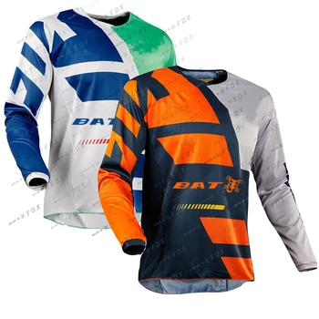 Pánske MTB Jersey BATFOX Závodné Motokrosové Motocykle Jersey Zjazdové Jersey Quick-Dry Priedušné Cyklistické Oblečenie